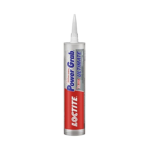 Loctite Power Grab Ultimate Crystal Clear Construction Adhesive - 9 fl oz cartridge