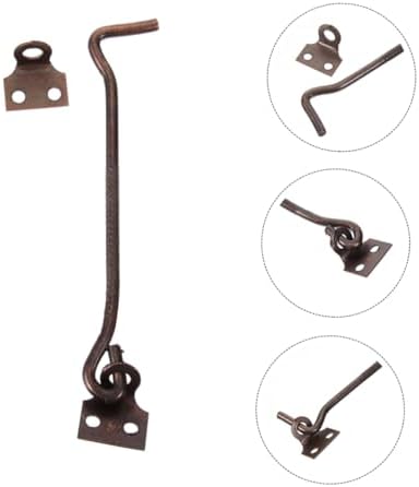 OLD-FASHIONED secured home window hook for safety and style