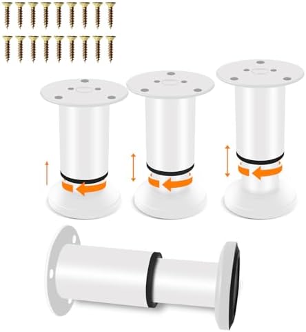 Adjustable Height Bed Support Legs Replacement Legs for Sofa Table Chair