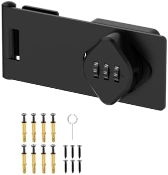 Keyless Combination Lock for Closet Doors 3-Digit