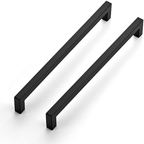 Ravinte 18 Pack 10 Inch Matte Black Cabinet Pulls