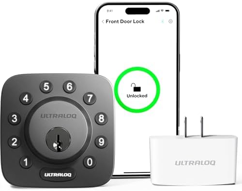ULTRALOQ U-Bolt Smart Lock with WiFi Bridge
