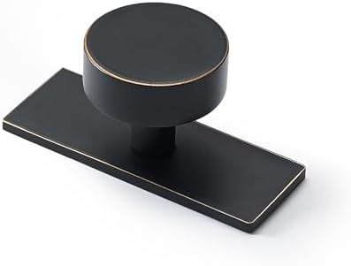 Black-Gold Cabinet Knobs