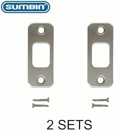 SUMBIN Deadbolt Strike Plate Set