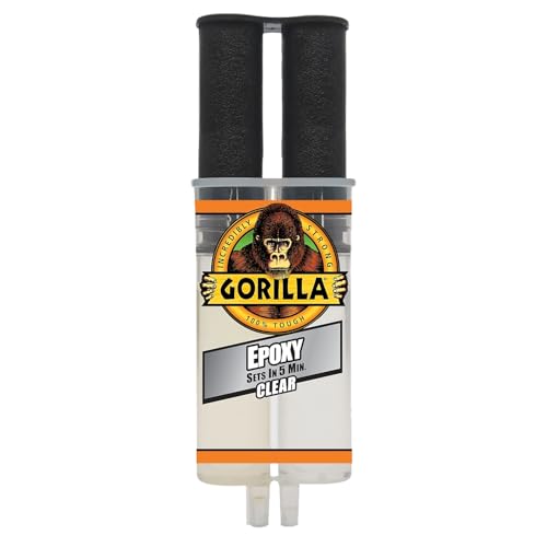 Gorilla Epoxy Syringe 085 oz Clear