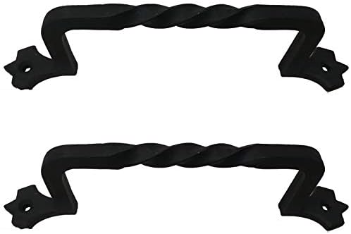 Versatile 7-Inch Wrought Twist Knob for Gates Drawers Cabinets