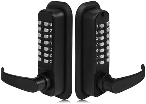 Souyou New Double Sided Keyless Door Lock Fast Secure Door Security