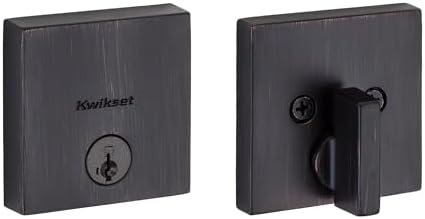 Kwikset Downtown 3-in-1 Keyed Deadbolt Lock