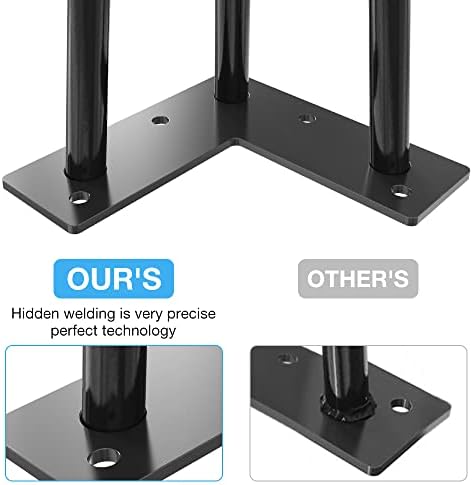 V-Shape Metal Legs Set for DIY furniture projects