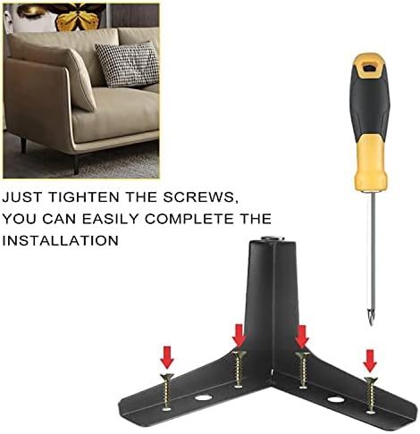 Durable Metal Dresser Legs Set