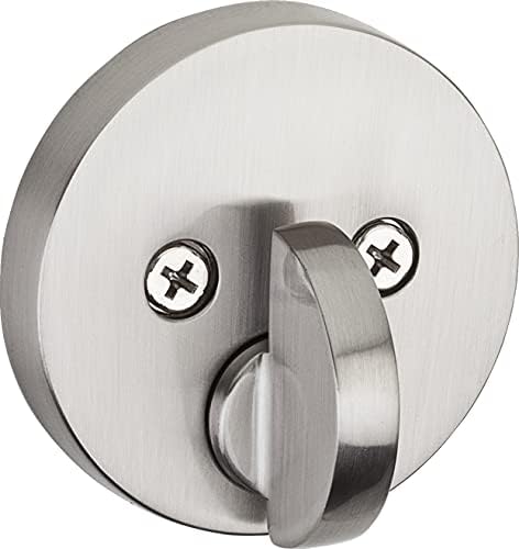 20-Inch Satin Nickel Deadbolt with Key Lock Kwikset_signature_series