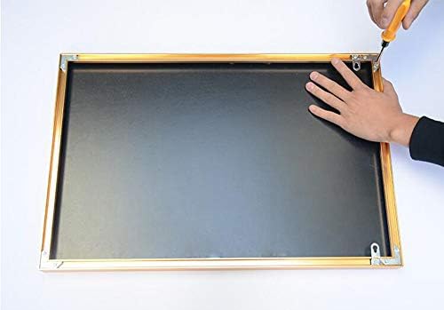 UPSTORE L-Shaped Metal Picture Frame Hangers Kit