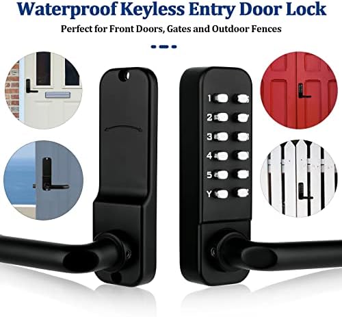 CODACE Keyless Door Lock with Keypad