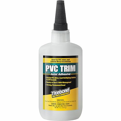 Titebond 4 Oz PVC Trim Joint Adhesive
