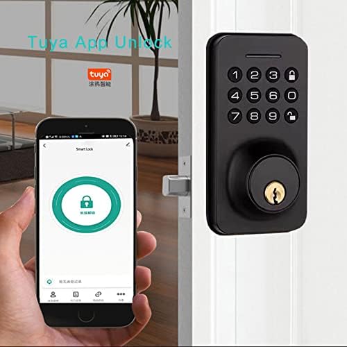 Splenssy Keyless Entry Deadbolt Lock with Keypad and 2 Keys
