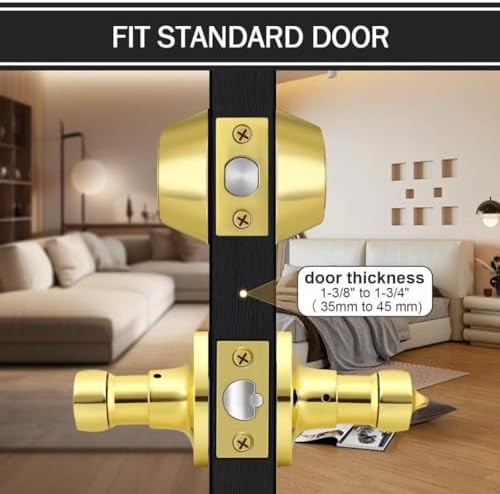 3 Pack Keyed Door Lock Set with Double Cylinder Deadbolts