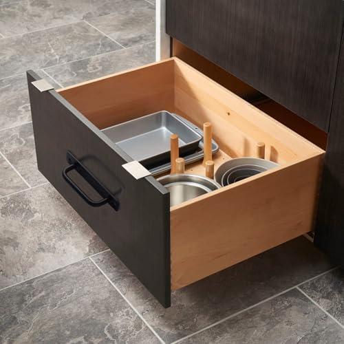 Premium 12-Piece 5-Inch Matte Black Cabinet Handles