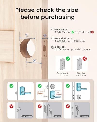 Hidalife Keyless Entry Door Lock