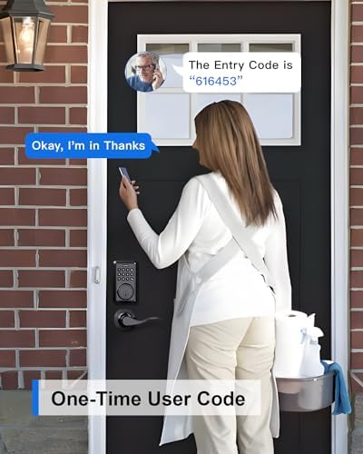ApeStellar Keyless Entry Door Lock Set Matte Black