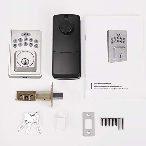 Probrico Smart Keypad Lock Keyless Security with 100 Codes Auto-Lock