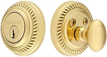 Revival Door Restore - Solid Forging Brass Rope Rosette