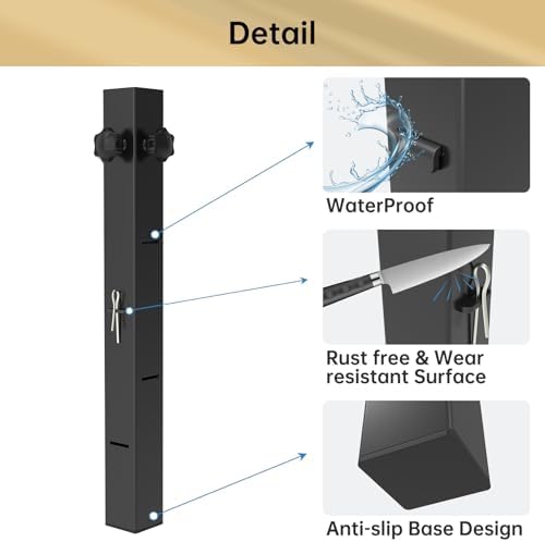 FengoneAdjustable Table Leg Extender for Folding Tables with Anti-Slip Design