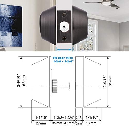 Gobrico Double Deadbolt Locks