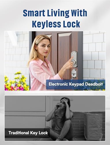 ELAMOR M19 Smart Keyless Entry Door Lock Set
