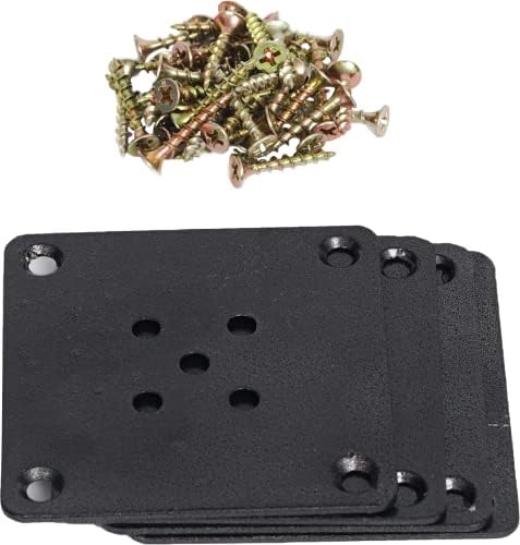 Sturdy Metal Mounting Plates for Sofa Legs