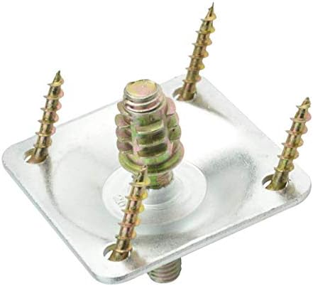 Btowin 4Pc Legs Mounting Plate Set for Sofa Couch
