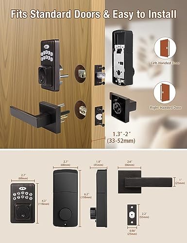 Smart Keypad Deadbolt Set