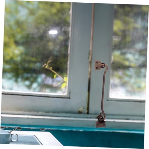 OLD-FASHIONED secured home window hook for safety and style