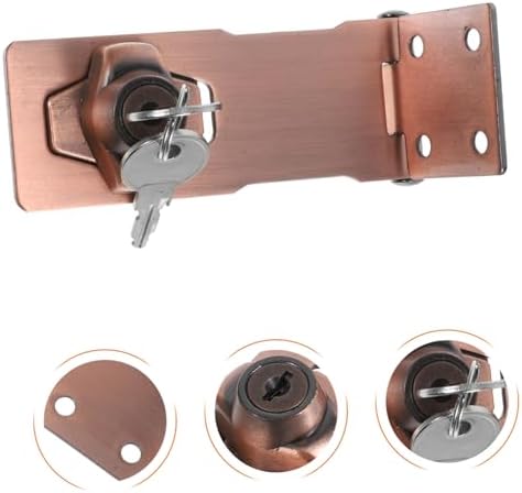 Heavy Duty Outdoor Gate Latch with Hasp and Padlock