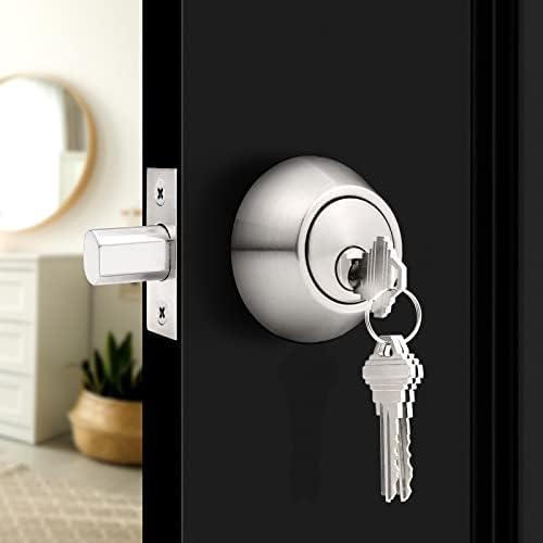 Double-Sided Keyed Deadbolt