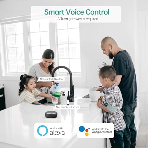 Smart Deadbolt Lock with Fingerprint and Alexa Control