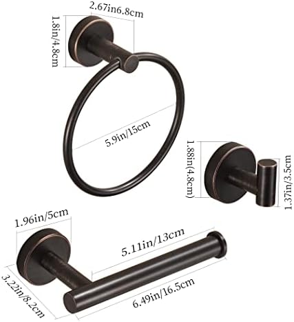 Stylish Bronze Farmhouse Toilet Paper Towel Holder