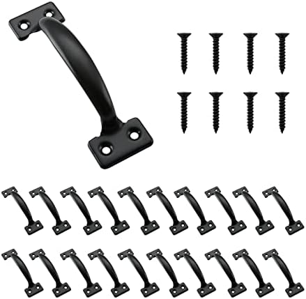 HIGH-QUALITY 6-12 INCH METAL GATE DOOR PULLS SET OF 20