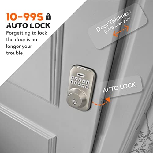 Keypad Front Door Lock Set