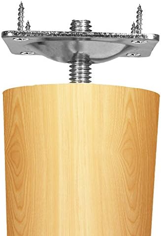 Anwenk Furniture Leg Mounting Plates Set of 4