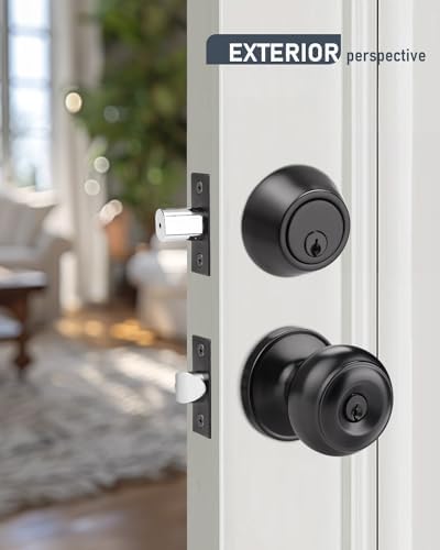 Brotima 2 Pack Keyed Alike Door Lock Set