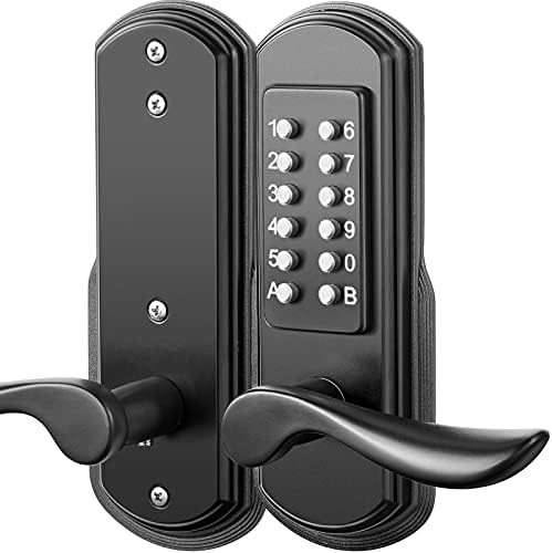 Right-Handed Stainless Steel Door Lock with Keypad Secure Reliable