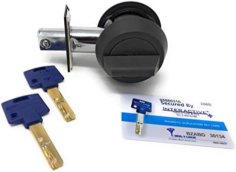 Mul-T-Lock Hercula Single Cylinder Deadbolt Thumb Turn Oil Rubbed Bronze