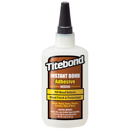Titebond Instant Bond Medium Adhesive - Fast Setting Wood adhesive for Homerepair