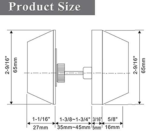 Double-Sided Keyed Deadbolt
