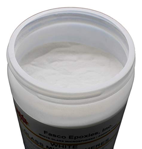 White Glass Microspheres Quart Tub Fasco Epoxies