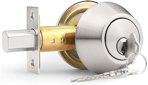 Double-Sided Keyed Deadbolt