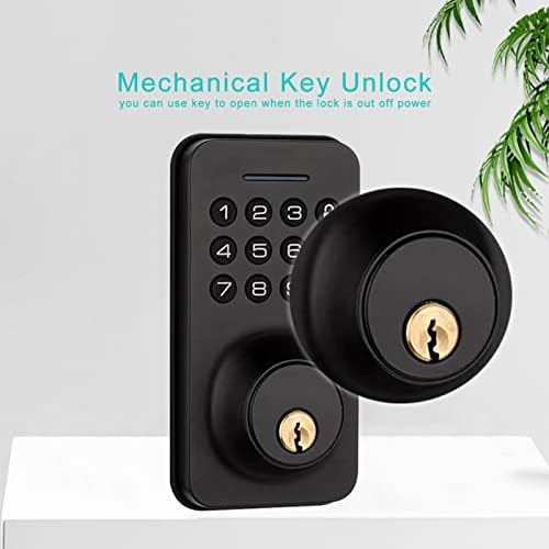 Splenssy Keyless Entry Deadbolt Lock with Keypad and 2 Keys