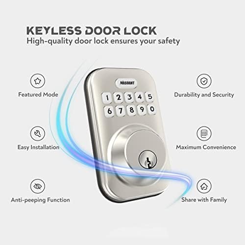 Keypad Front Door Lock Set