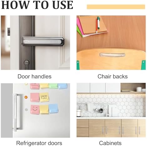 High-Quality Silicone Wall Bumper Guards for Furniture - 4-Piece Set