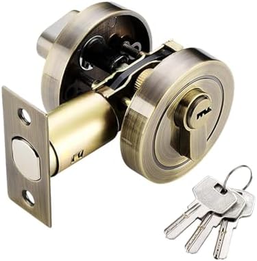 Sturdy Door Lock Set with Keys for Home Office